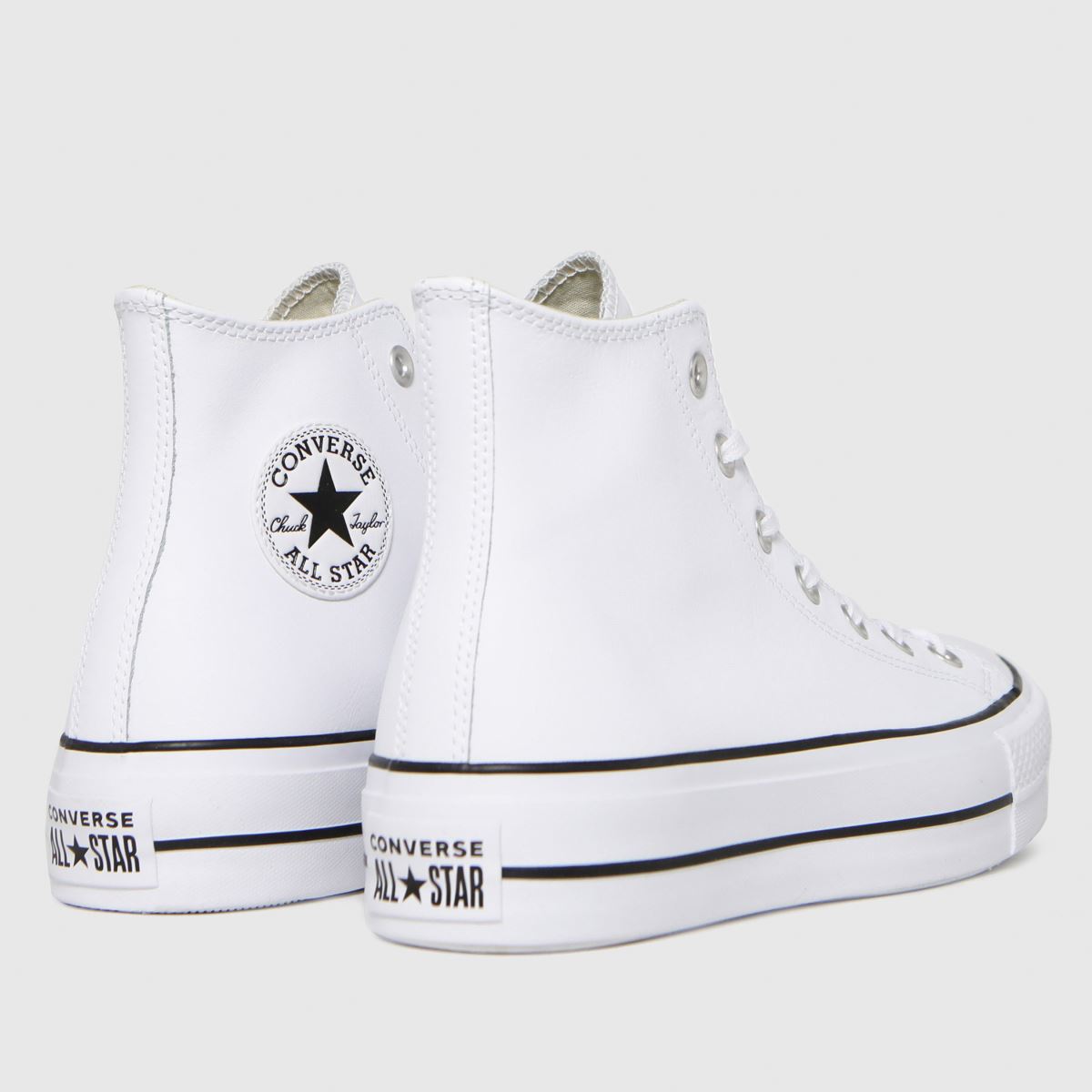 Converse All Star Lift Hi cipők fehér színben