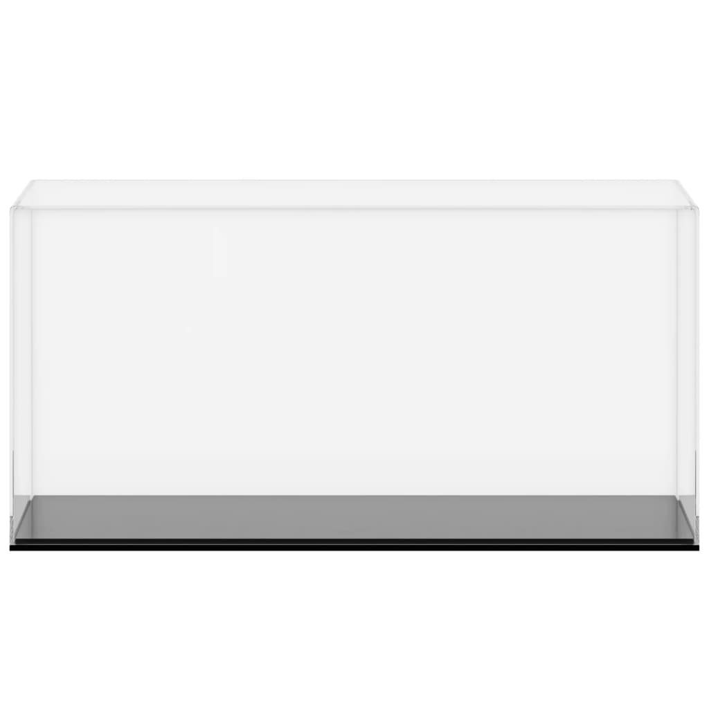 vidaXL Kleiderschrank Vitrine Transparent 24x12x11 cm Acryl