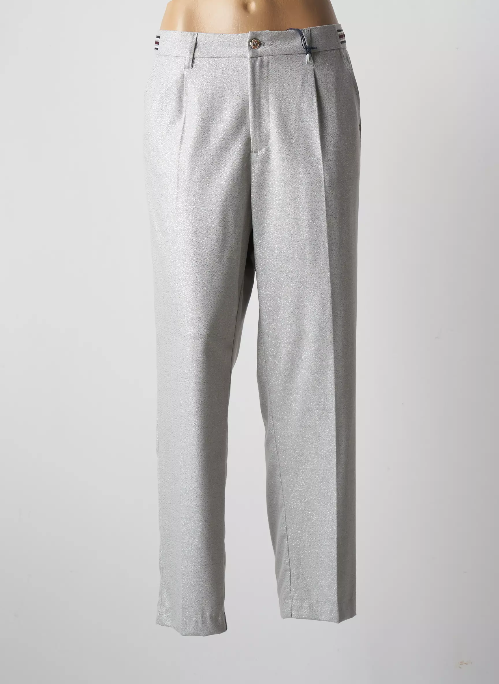 Freeman T Porter Pantalons Droits Femme couleur gris