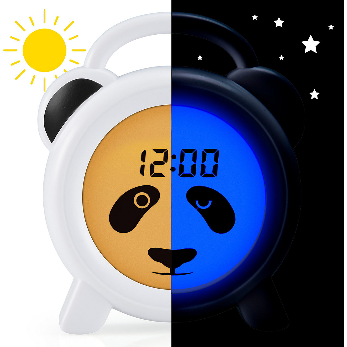 BC100PANDA - pädagogischer Schlaftrainer, Nachtlicht und Wecker, Pandabär
