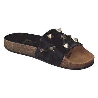 Verbenas Bali Azores Pantolette in schwarz