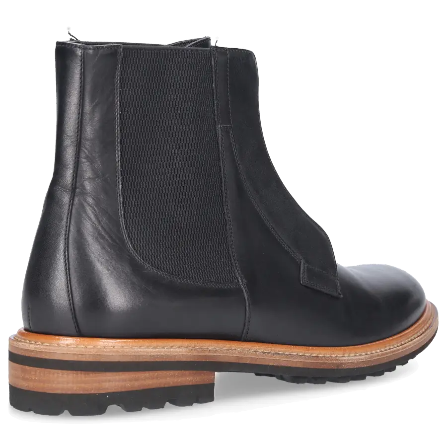 Dolce & Gabbana - Chelsea Boots Kalbsleder - schwarz