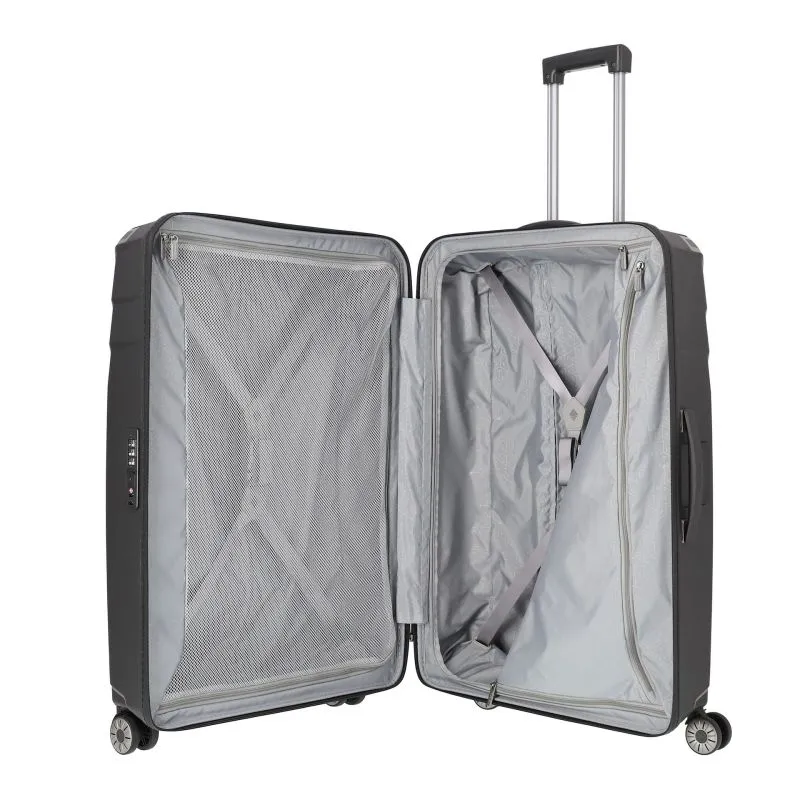Travelite ELVAA Trolley L mit 4 Rollen - Schwarz