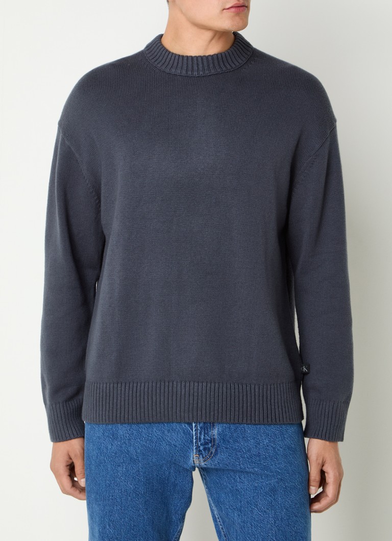 Calvin Klein Fine knitted sweater in wool blend