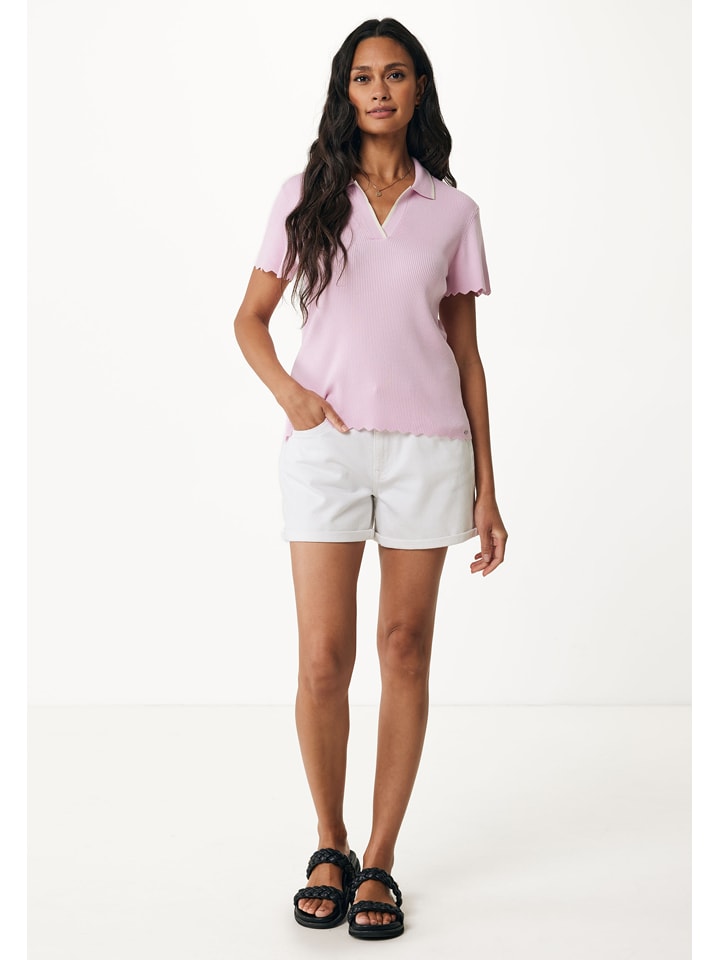 Mexx Jeans-Shorts in Weiß günstig kaufen