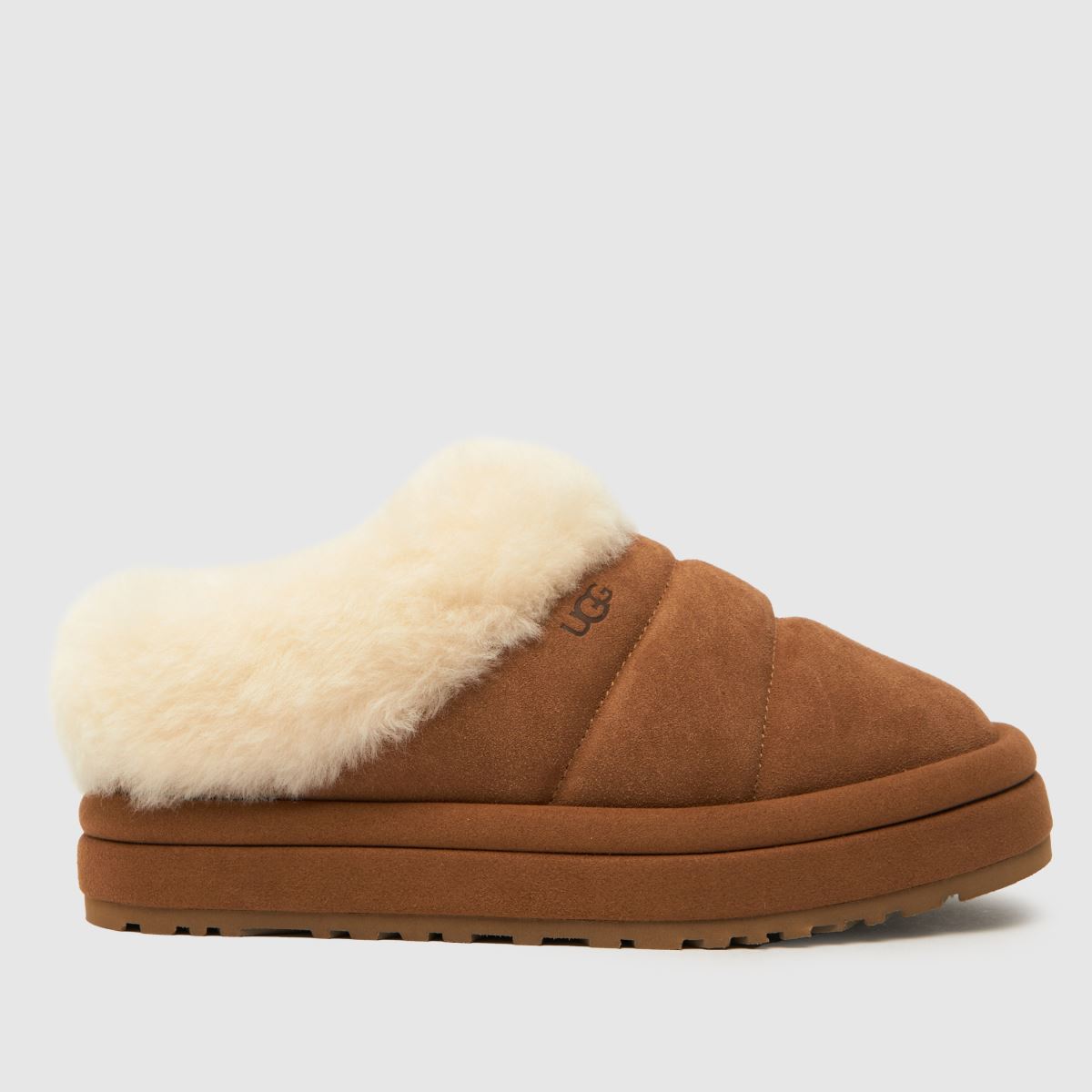 Otroški copati UGG s kostanjevo barvo tazzlita