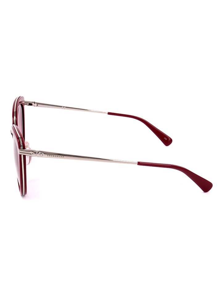 Longchamp Damen-Sonnenbrille in Rot-Silber/ Pink günstig kaufen 54