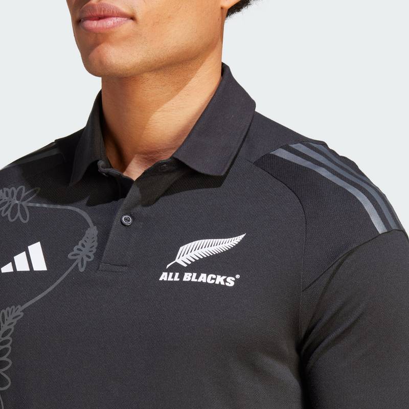 adidas All Blacks Rugby Poloshirt T-Shirt Herren
