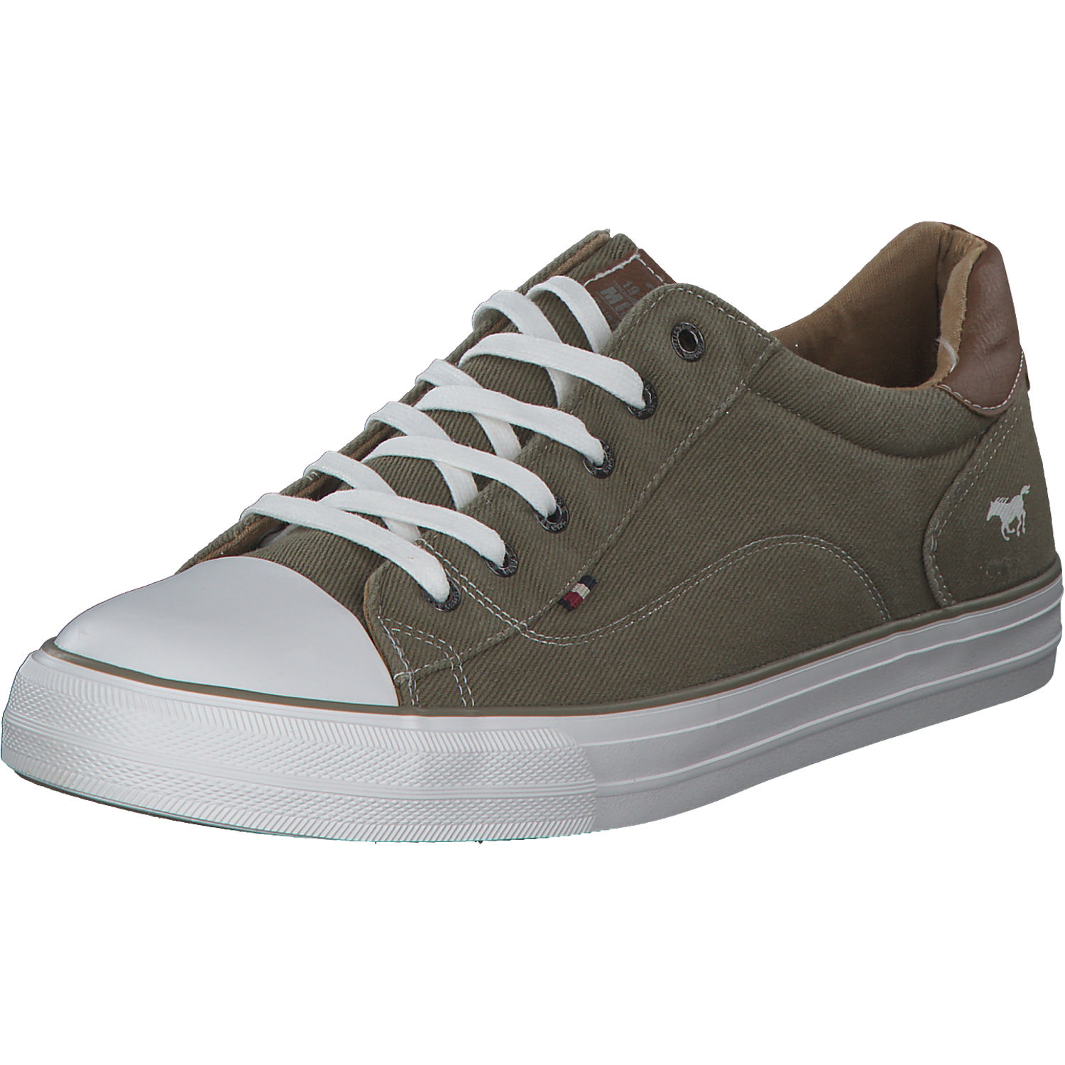 Mustang 4180302, Sneakers Low, Herren, Olive