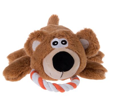 Hundespielzeug Bär mit Tau