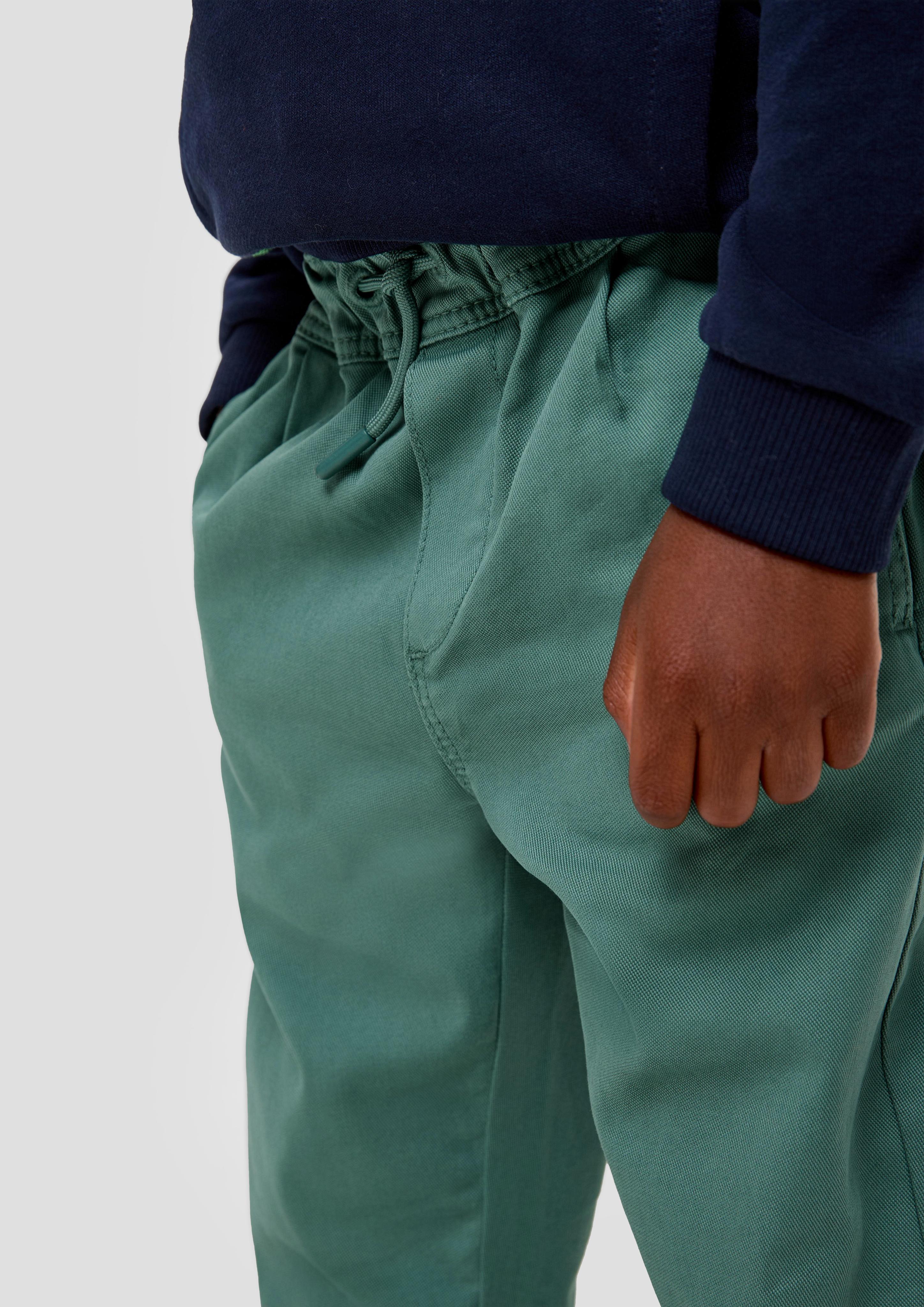 Loose: Hose mit Garment Dye  2132257-6576