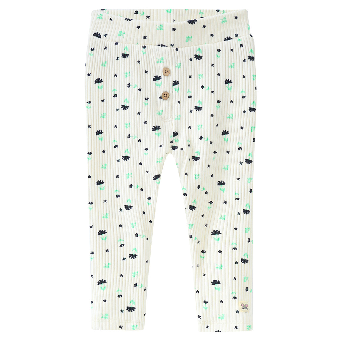 Baby Leggings mit Blumen-Allover