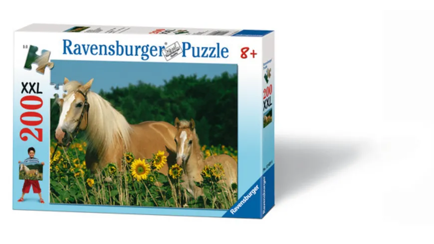 Ravensburger Puzzle - Pferdeglück, 200 Teile
