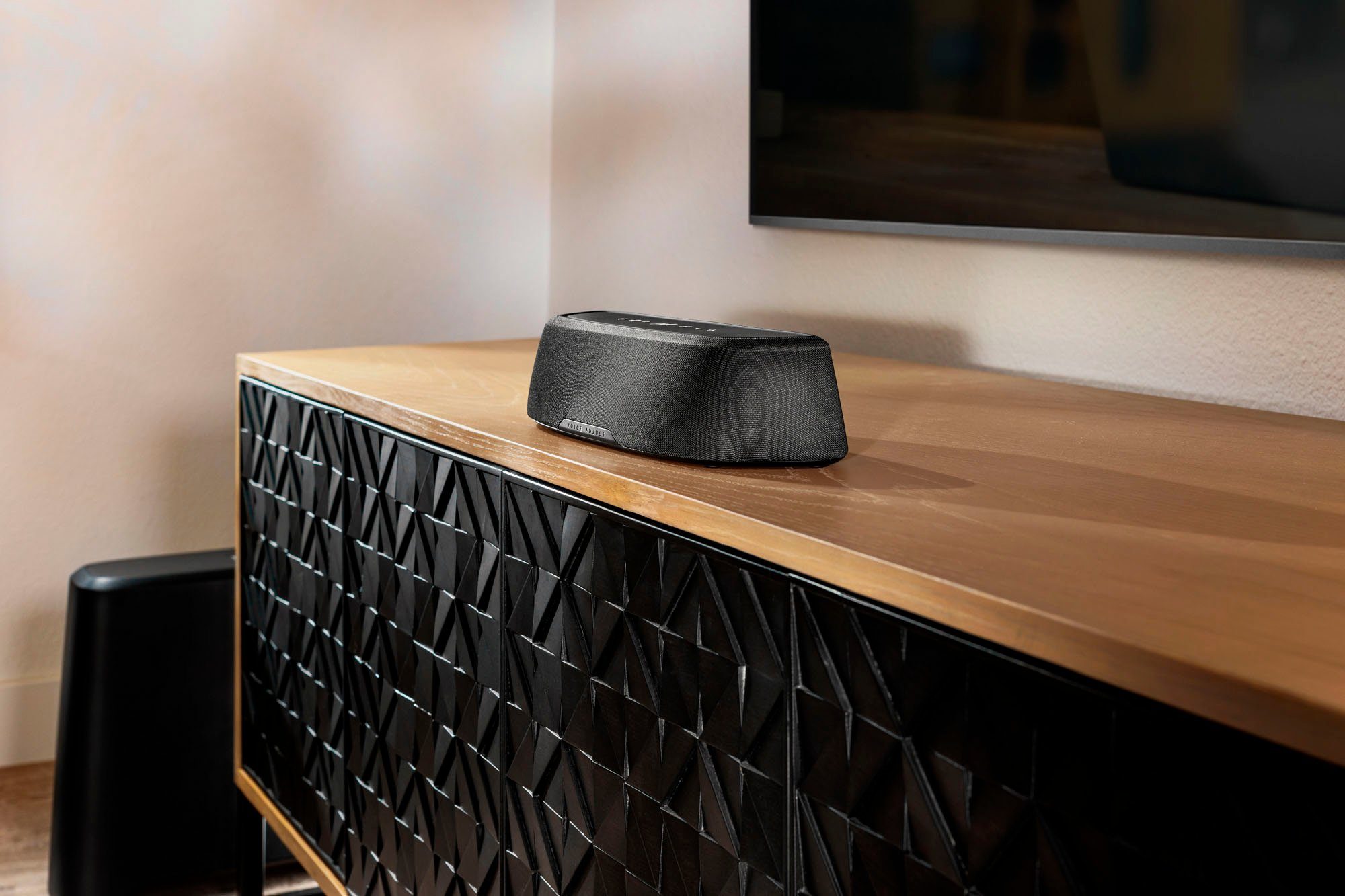 Polk Magnifi Mini AX Stereo Soundbar (Bluetooth, WLAN (WiFi), mit Wireless-Subwoofer)