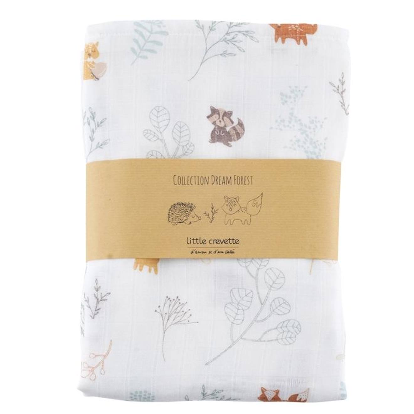 Maxi-lange en coton bio* Dream Forest beige