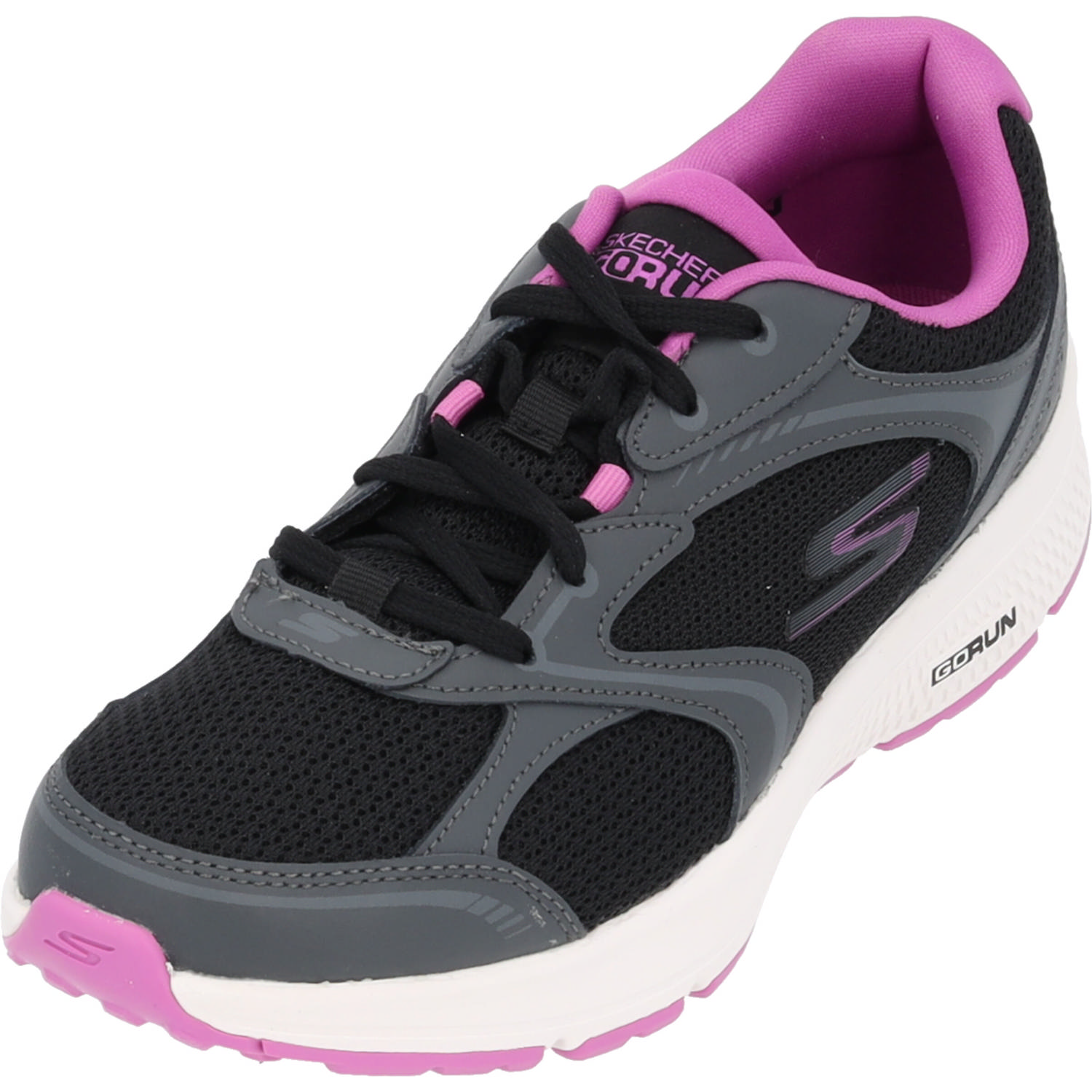 Skechers 128280, Sneakers Low, Damen, black/purple
