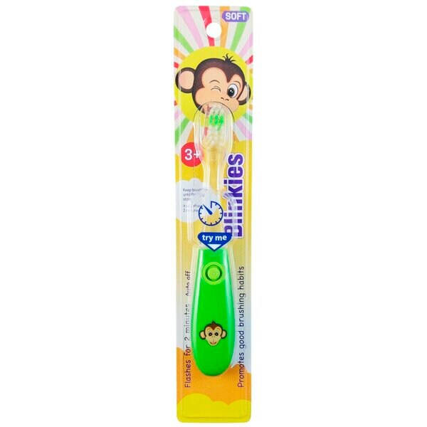Blinkies gyerek fogkefe fogmosási időzítővel 3-9 éves korig