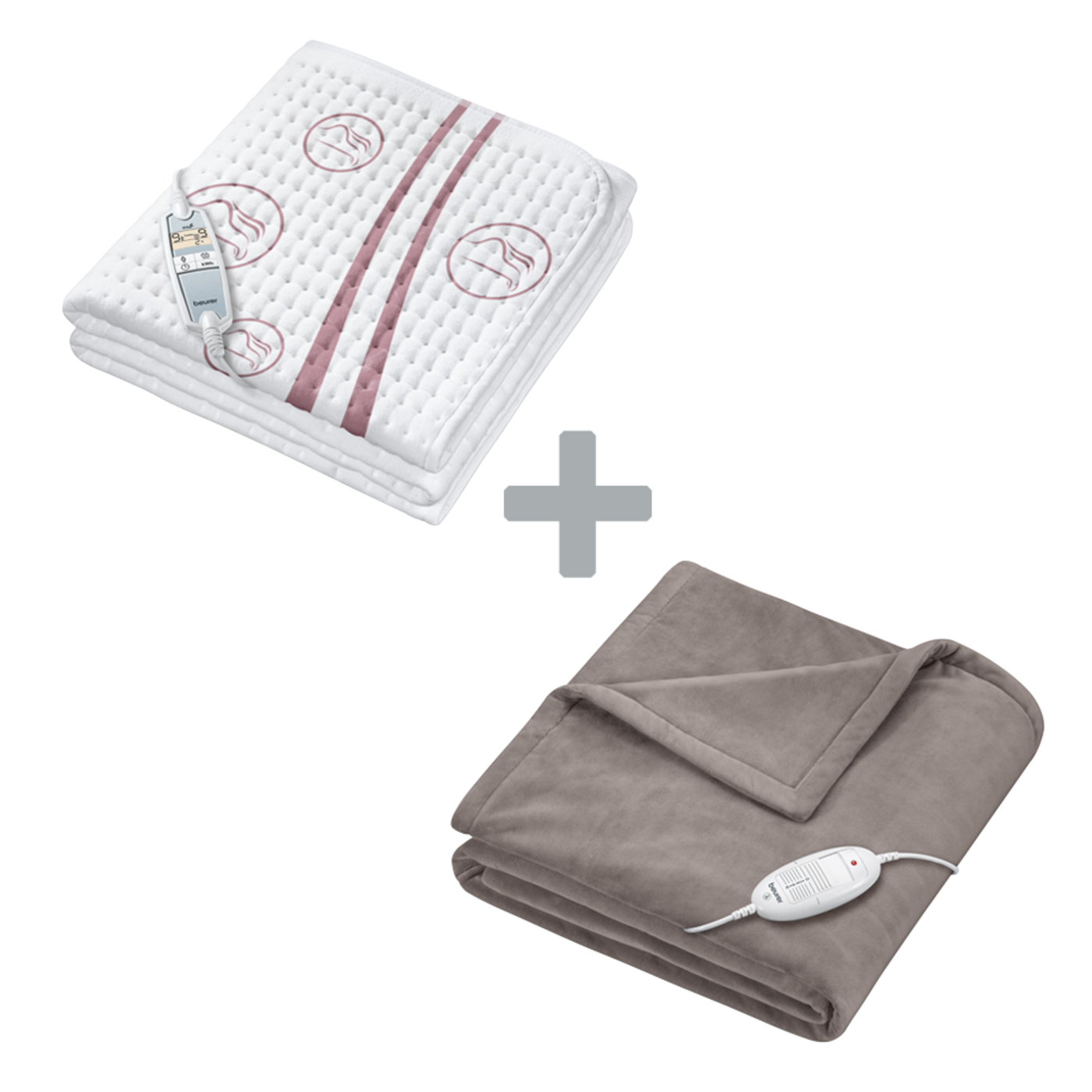 Beurer Komfort-Wärmeunterbett UB 90 & Wärmezudecke HD 75 Cosy-Wohlig warm von allen Seiten