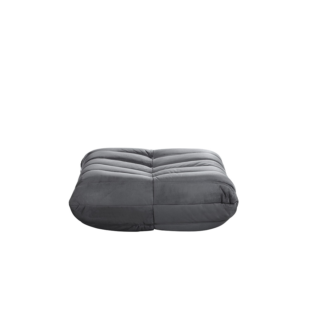 Home Deluxe HOME DELUXE Relaxsessel mit Hocker CHILL - Anthrazit