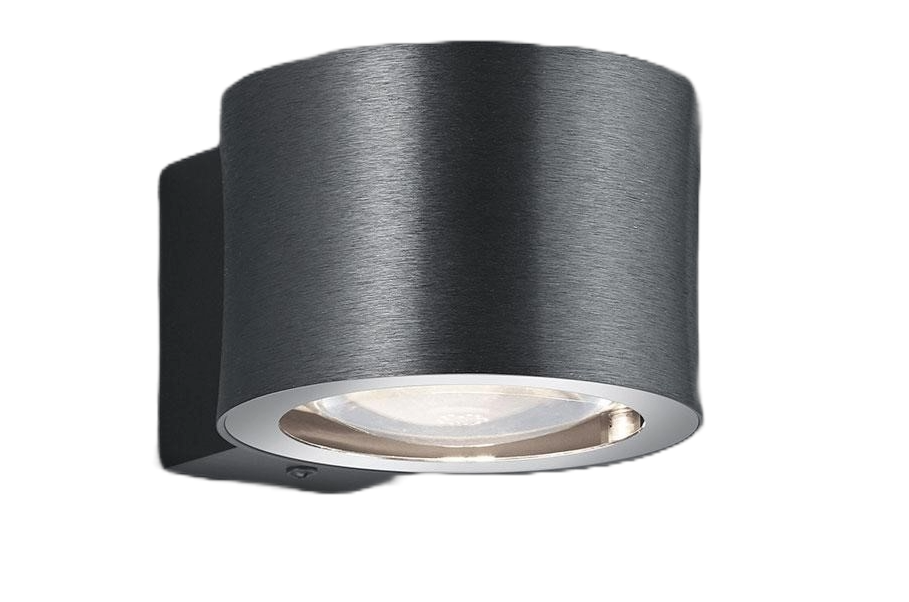 Bankamp LED Wandlampe Impulse Anthrazit