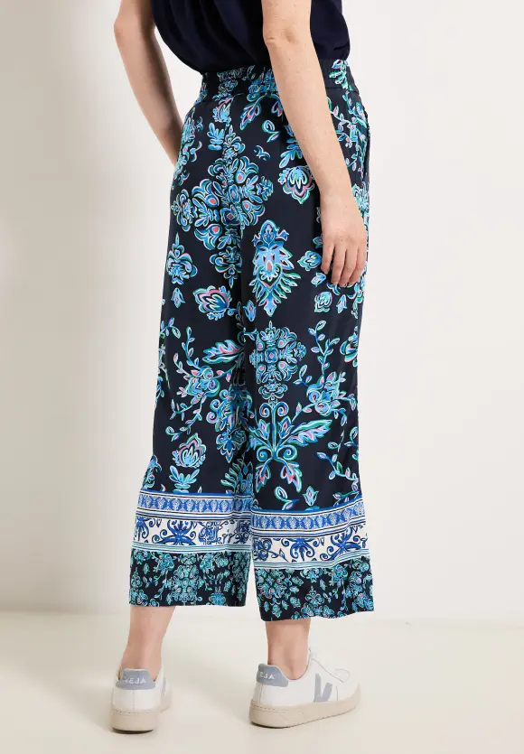 CECIL Casual Fit Hose mit Print