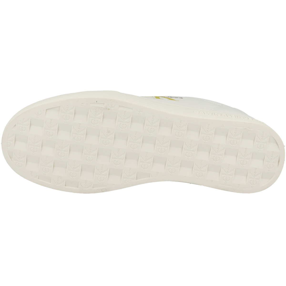 Calvin Klein Classic Cupsole Laceup Su-Lth Sneaker low weiss