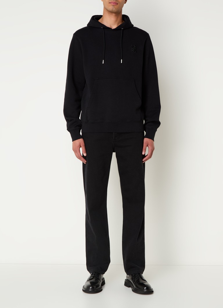 Sandro Hoodie with logo embroidery