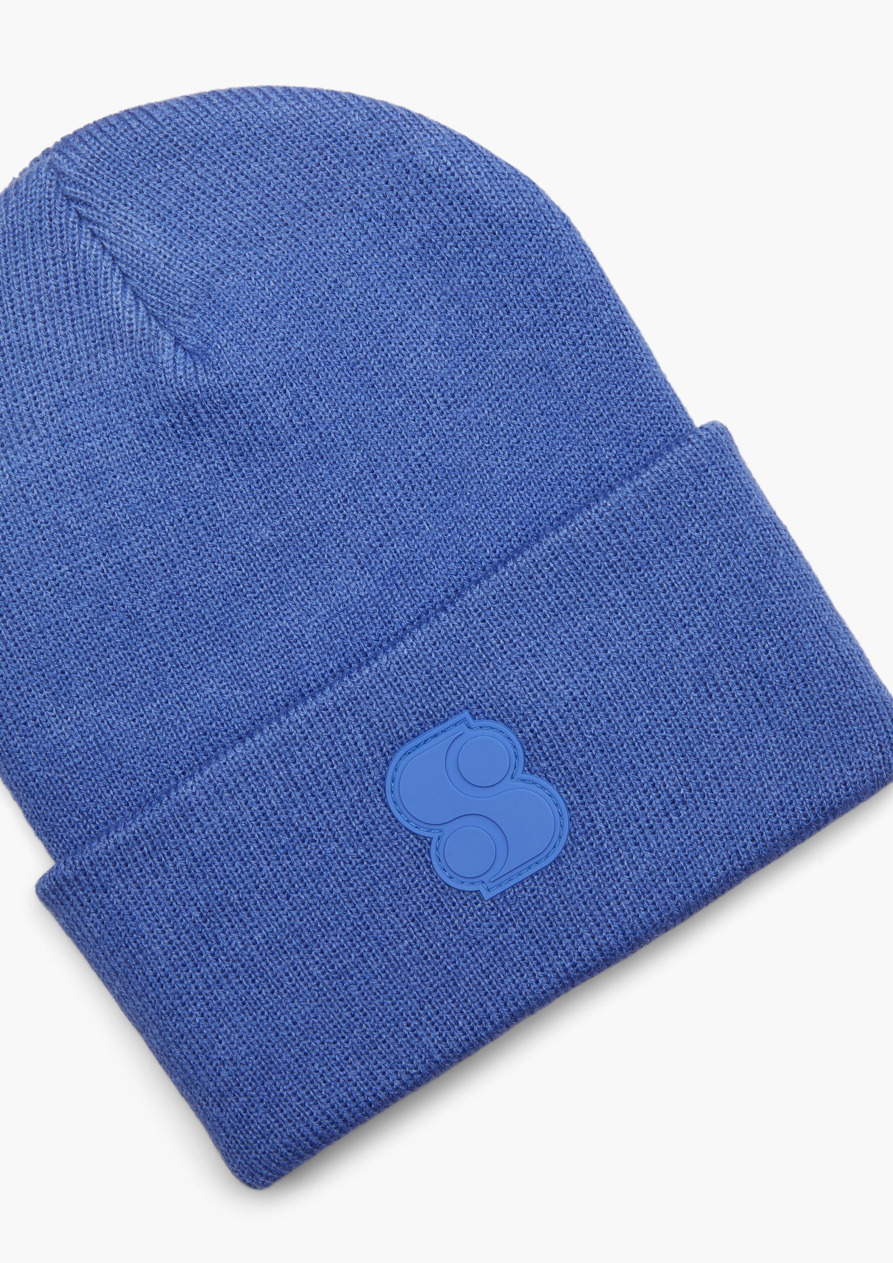 Strickmütze mit Label-Patch  2123528-5590