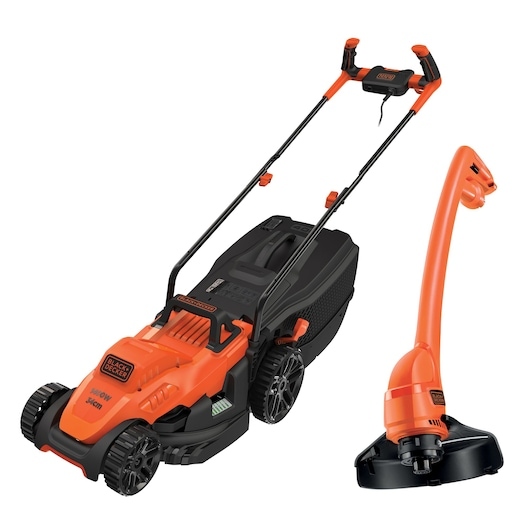 Black & Decker BEMW461BGL2-QS Grasmaaier 34 cm 1400 W + GL250 Grastrimmer 23 cm 250 W