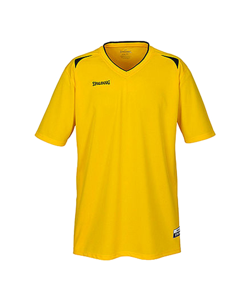 Spalding Attack Shooting T-Shirt Gelb Schwarz F06