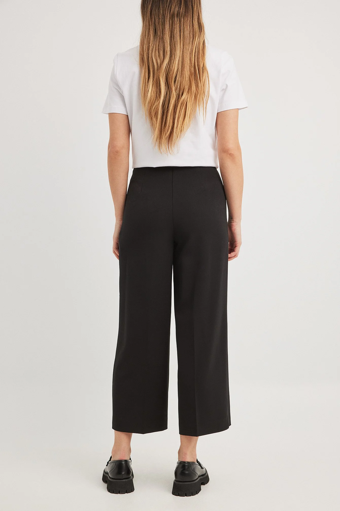 Culotte-Hose mit hoher Taille