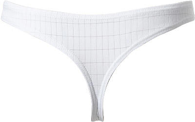 bruno banani, String, Mikrofaser, weiß