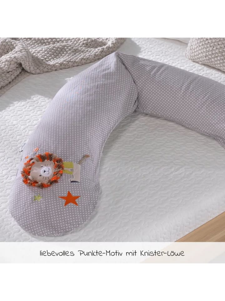 Theraline Stillkissen Das Original mit Mikroperlen-Füllung inkl. in grau,motiv günstig kaufen onesize