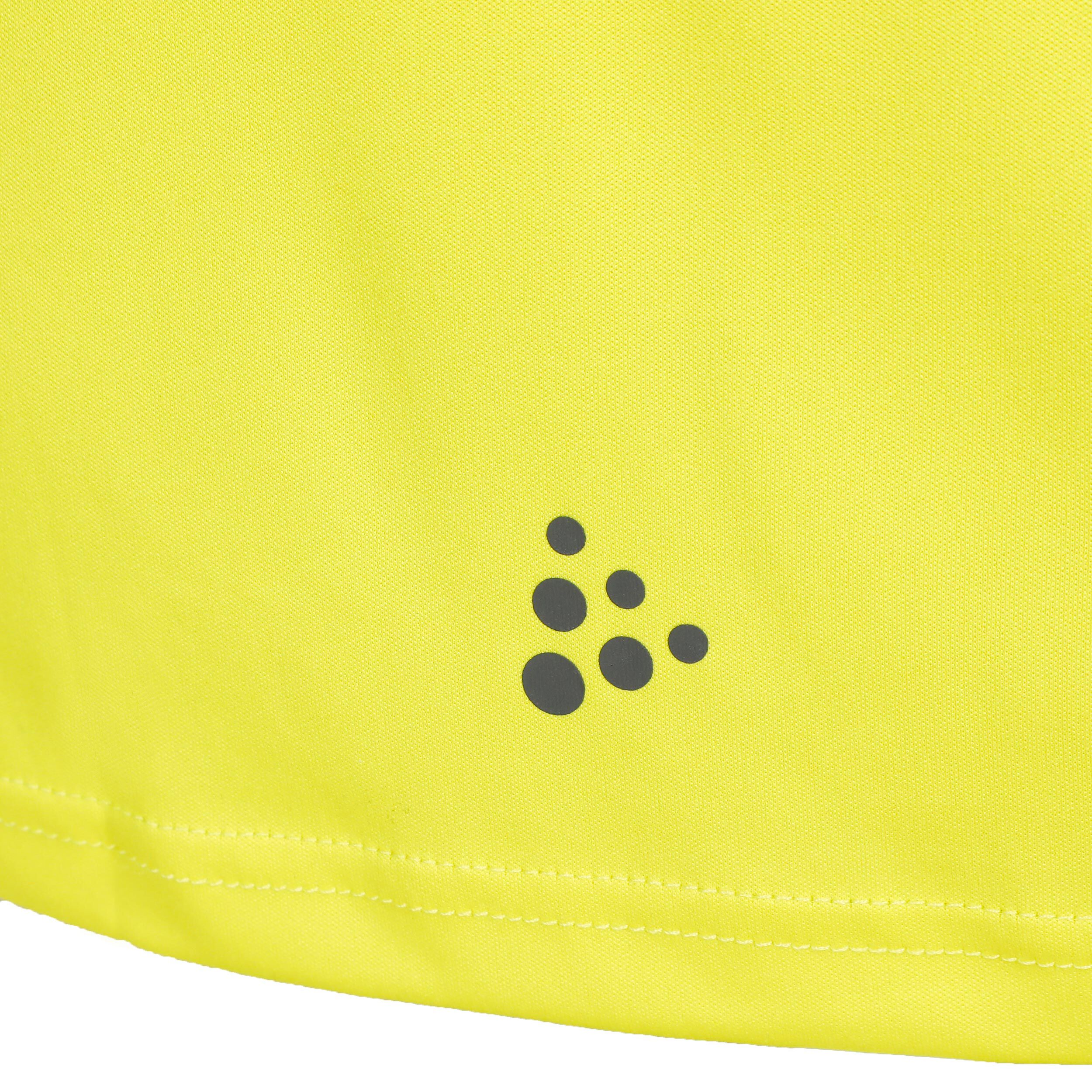 Core Essence Logo Laufshirt Herren - Gelb