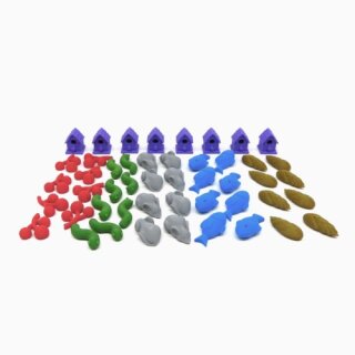 Tokens for European Expansion - Wingspan - 48 pieces