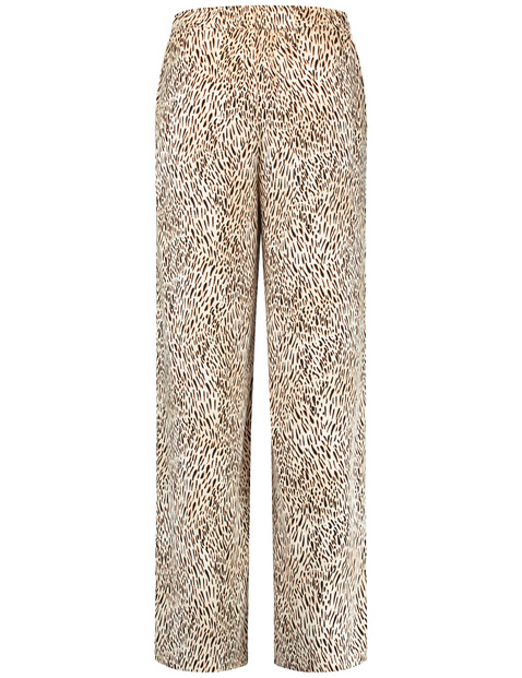 Gemusterte Schlupfhose
