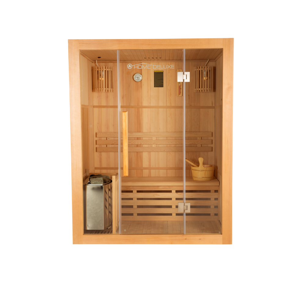 Home Deluxe Traditionelle Sauna SKYLINE L - 150 x 120 cm