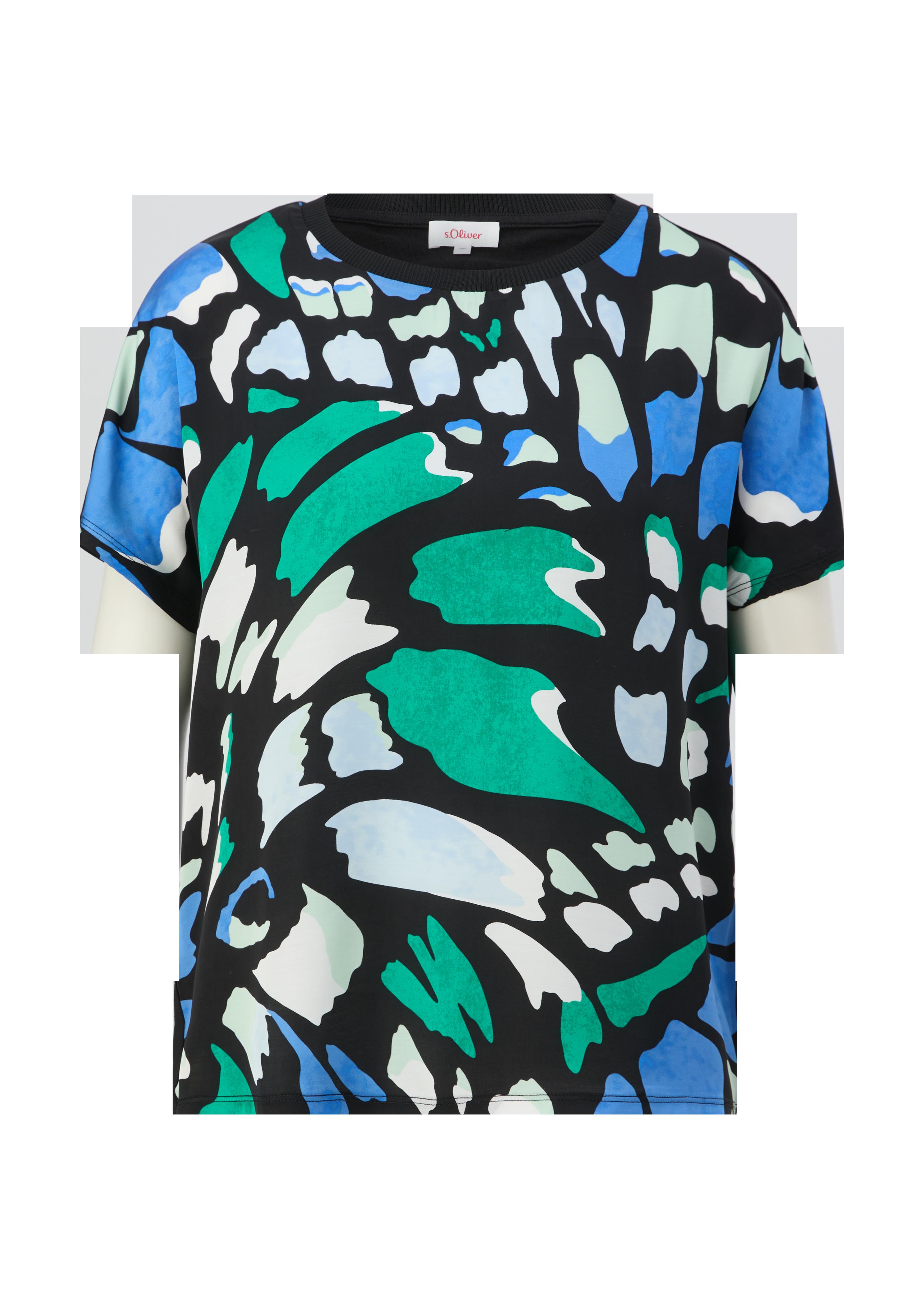T-Shirt im Fabricmix  2129631-99B0