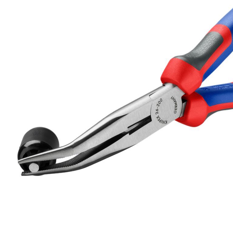 Knipex 26 22 200 Zakrivené telefónne kliešte + bočné štiepacie kliešte 200 mm