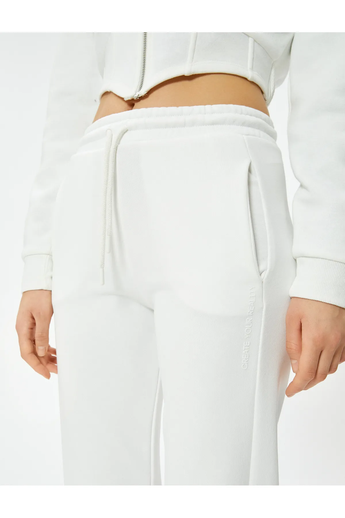 Koton  Jogger-Jogginghose mit elastischem Bund und Taschen