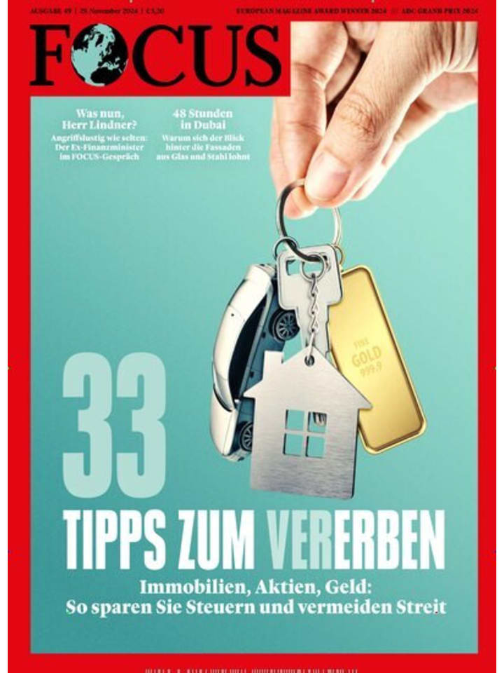 Hubert Burda Media 52 x FOCUS Zeitschrift (Gutschein für Jahres Abo) günstig kaufen onesize