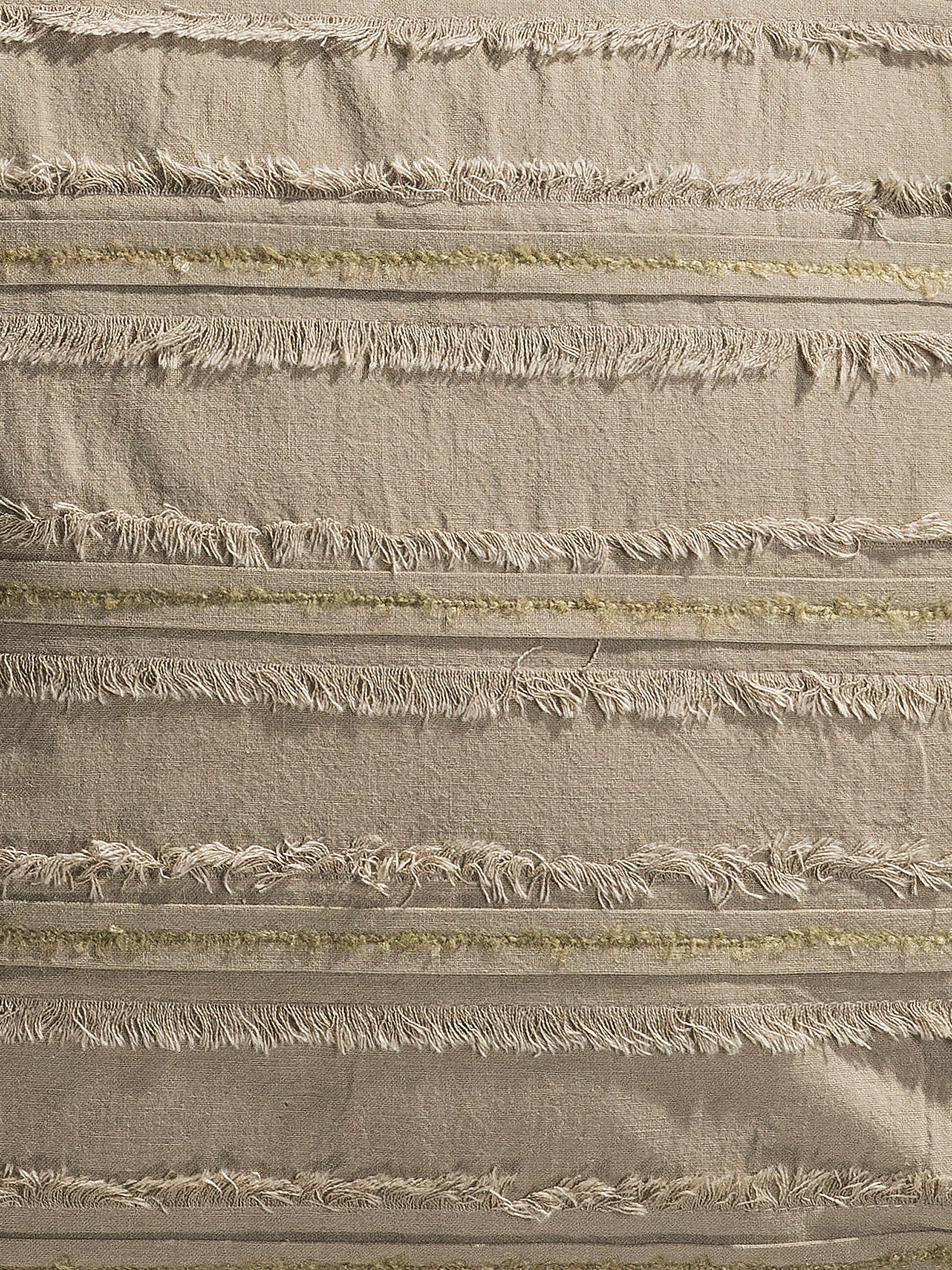 Taree Kissen, Taupe