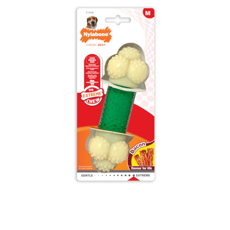 Nylabone Double Action Kauknochen zu TOP-Preisen