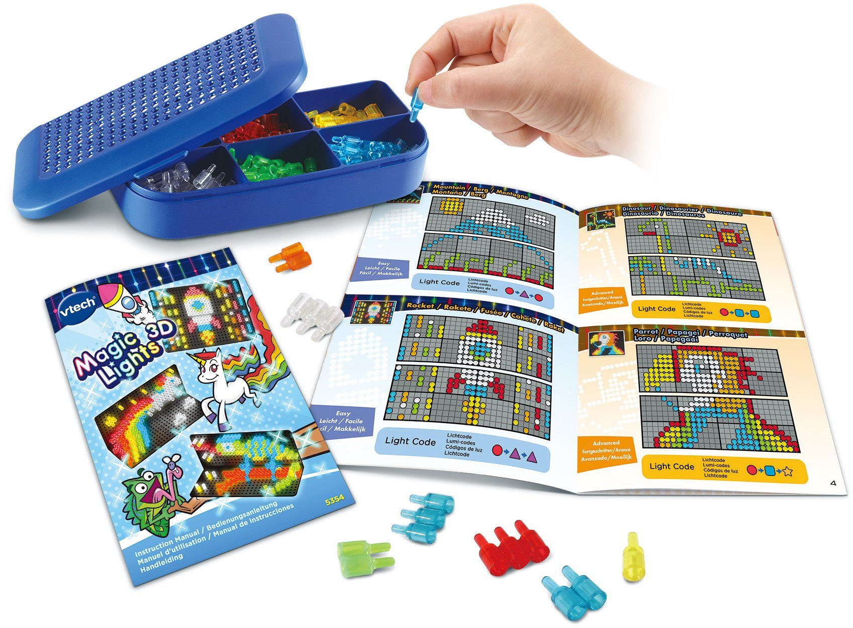 Vtech® Lernspielzeug Ready Set School, Magic Lights 3D