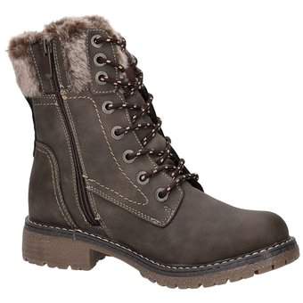 Puccetti Schnür Boots in braun