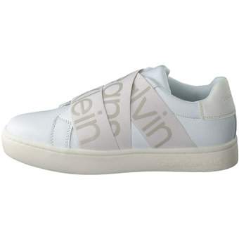 Calvin Klein Classic Cupsole Elast Webbing in weiß