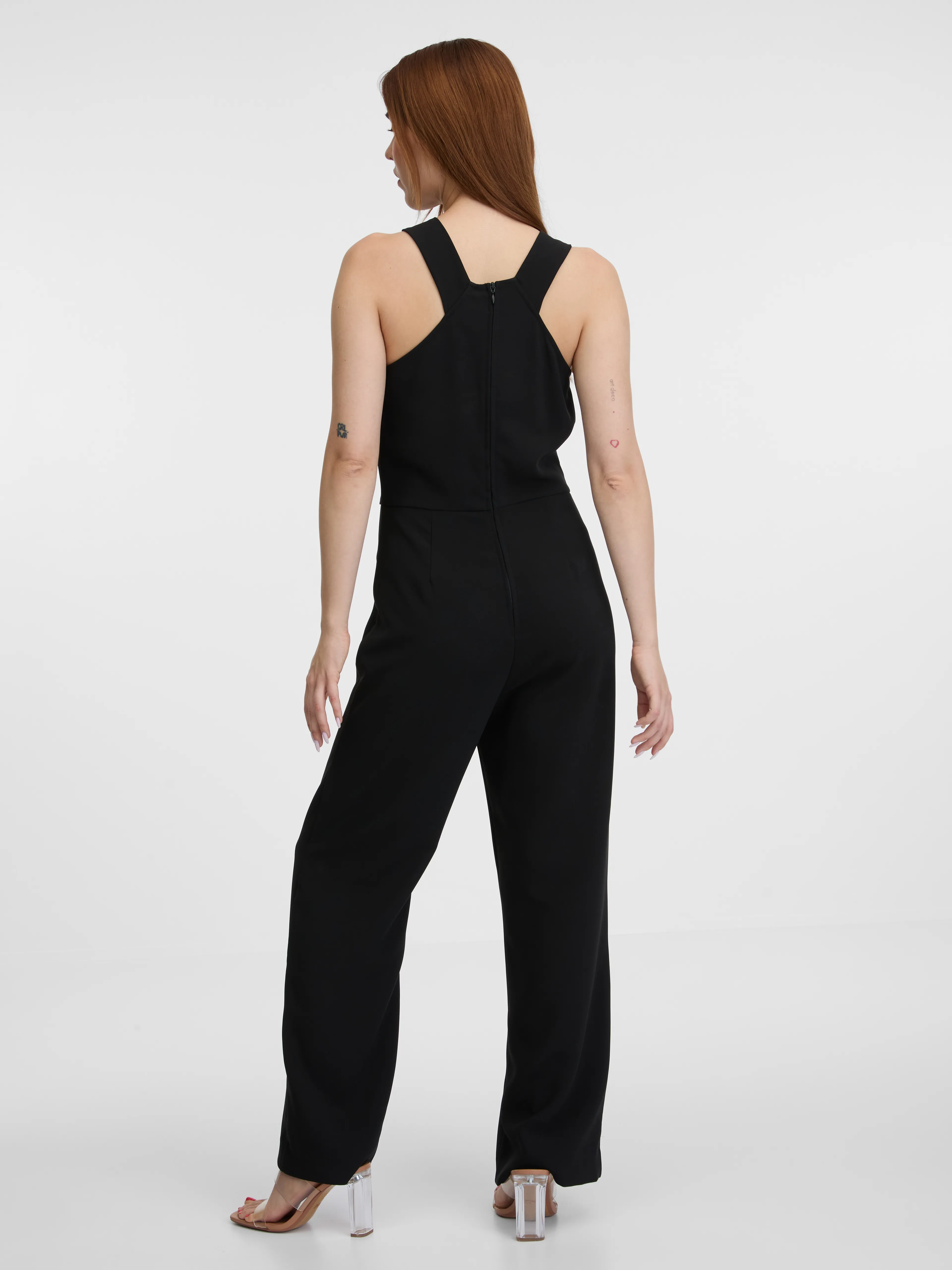 Schwarzer Damen-Overall ORSAY