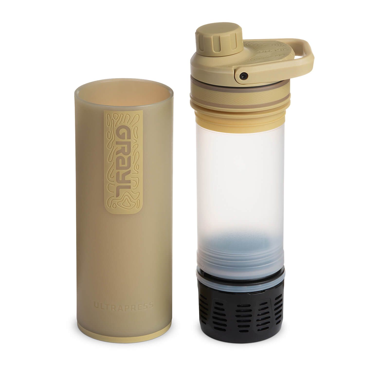 UltraPress Wasserfilter Trinkflasche