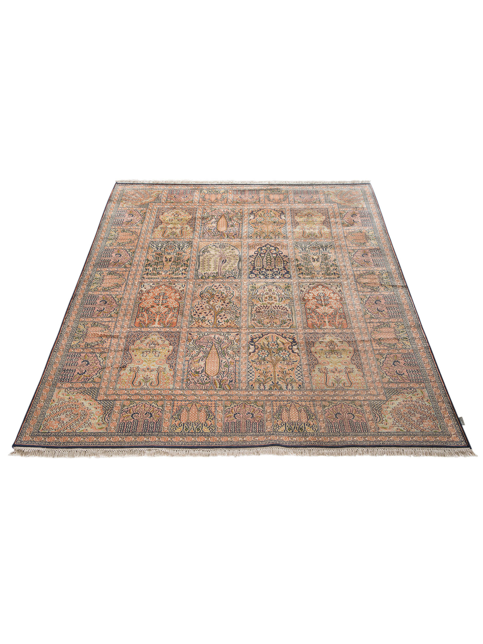 Kaschmir Seide 18/18 ca. 155 x 219 cm, Unikat / Einzelstück