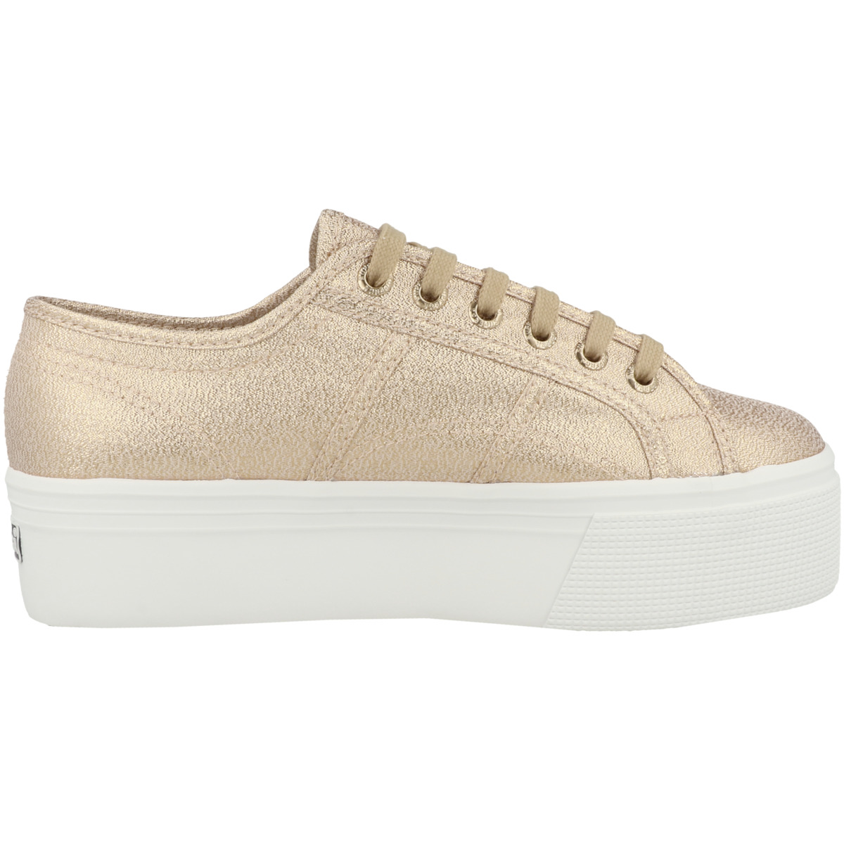 Superga 2790 Lame Sneaker Low braun